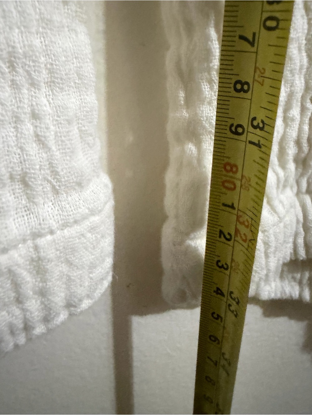 By The Sun Relaxed Wide-Leg Cream Gauze Pants Large EUC msrp $100 - Picture 6 of 10